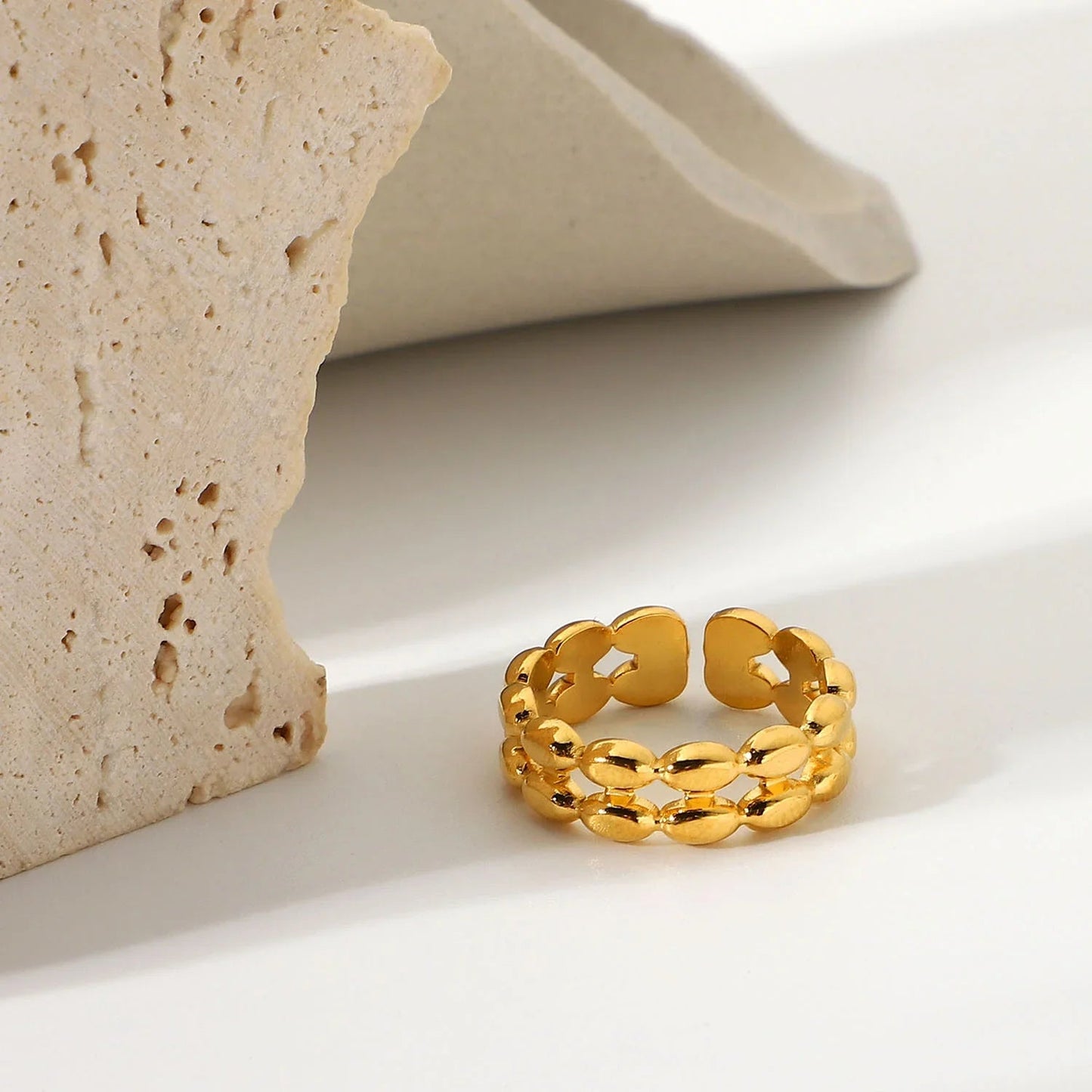 [Gaonasi]Maggie Gold Ring