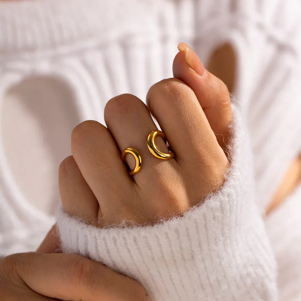 [Gaonasi]Jackie Twisted Band Ring