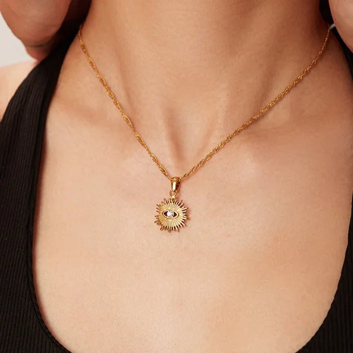 [Gaonasi]Solana Gold Necklace