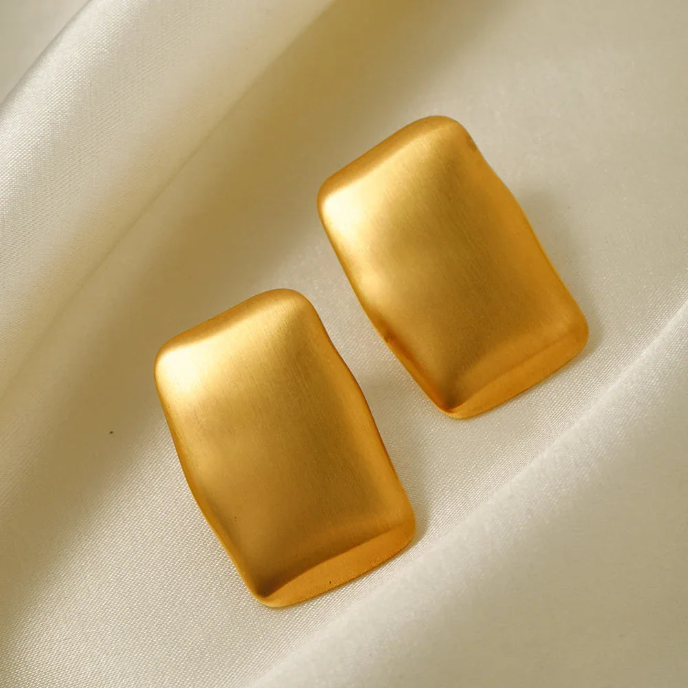 [Gaonasi]Olive Gold Earrings