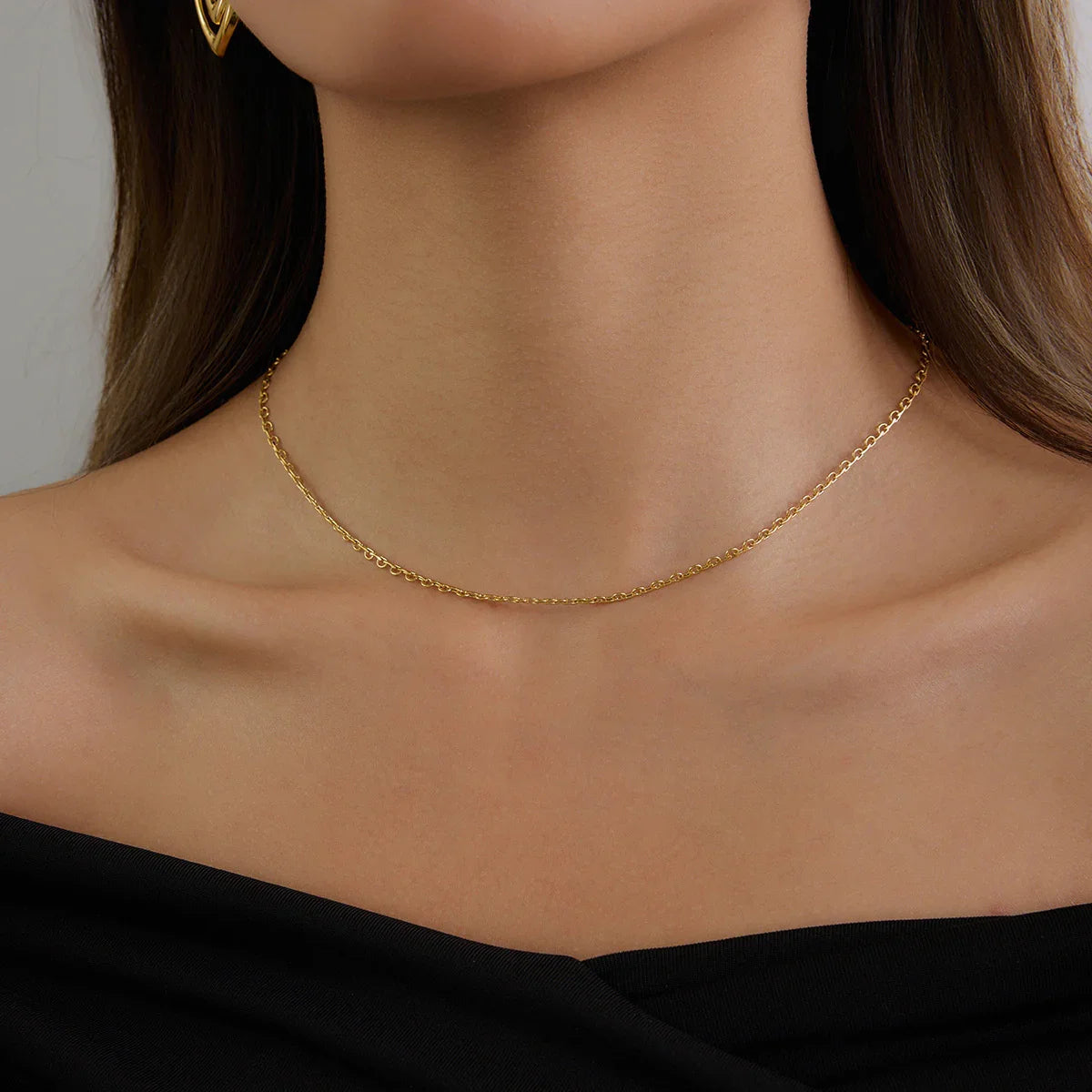 [Gaonasi]Loraine Gold Chain Necklace