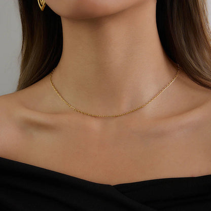 [Gaonasi]Loraine Gold Chain Necklace