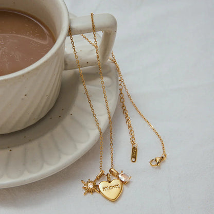 [Gaonasi]A Mother's Appreciation Gold Locket