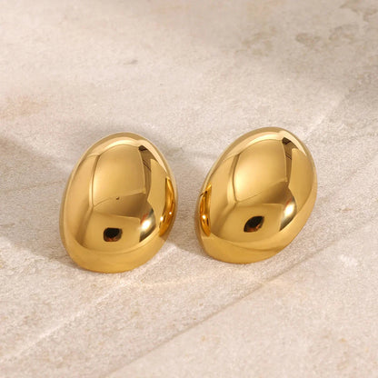 [Gaonasi]Callista Gold Bean Earrings