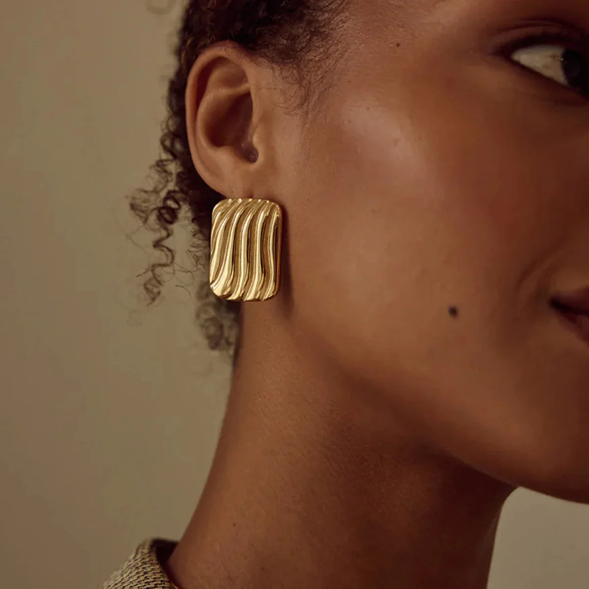[Gaonasi]Colette Gold Earrings