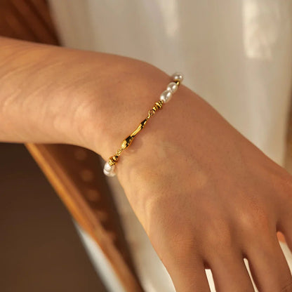 [Gaonasi]Dominique Freshwater Pearl Bracelet