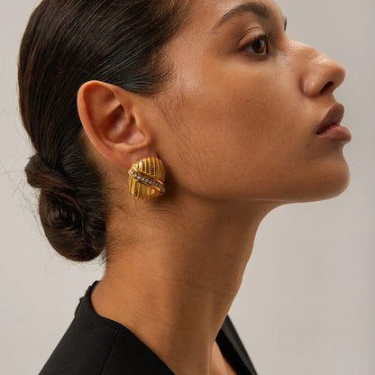 [Gaonasi]Odine Gold Earrings