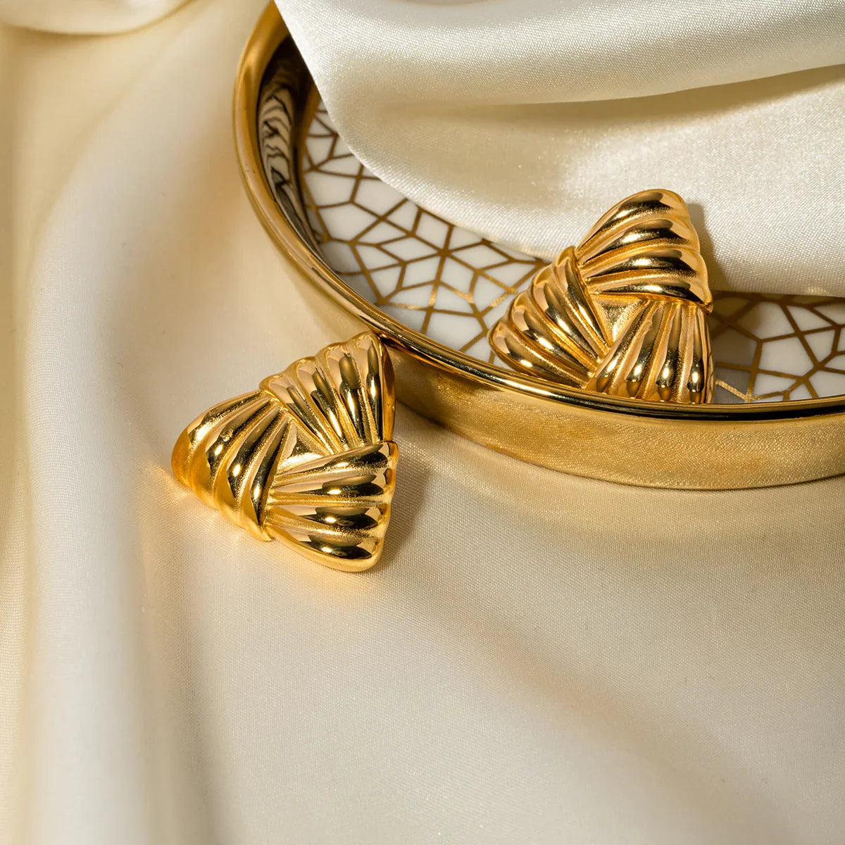 [Gaonasi]Brigitte Gold Earrings