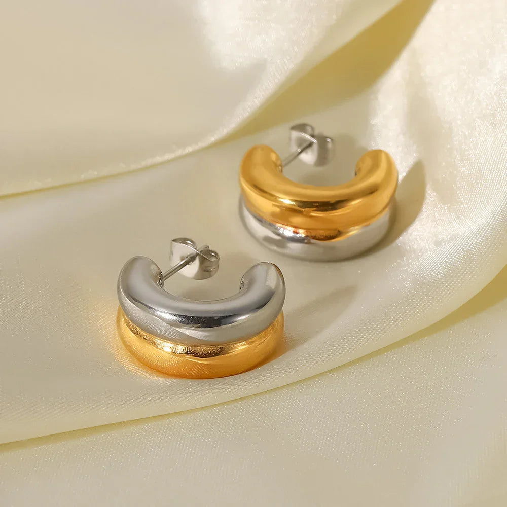 [Gaonasi]Henrietta Gold Earrings