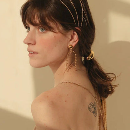 [Gaonasi]Amabel Gold Earrings