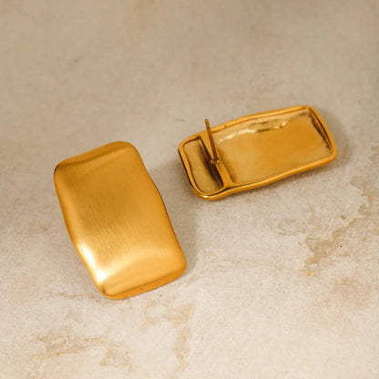 [Gaonasi]Olive Gold Earrings