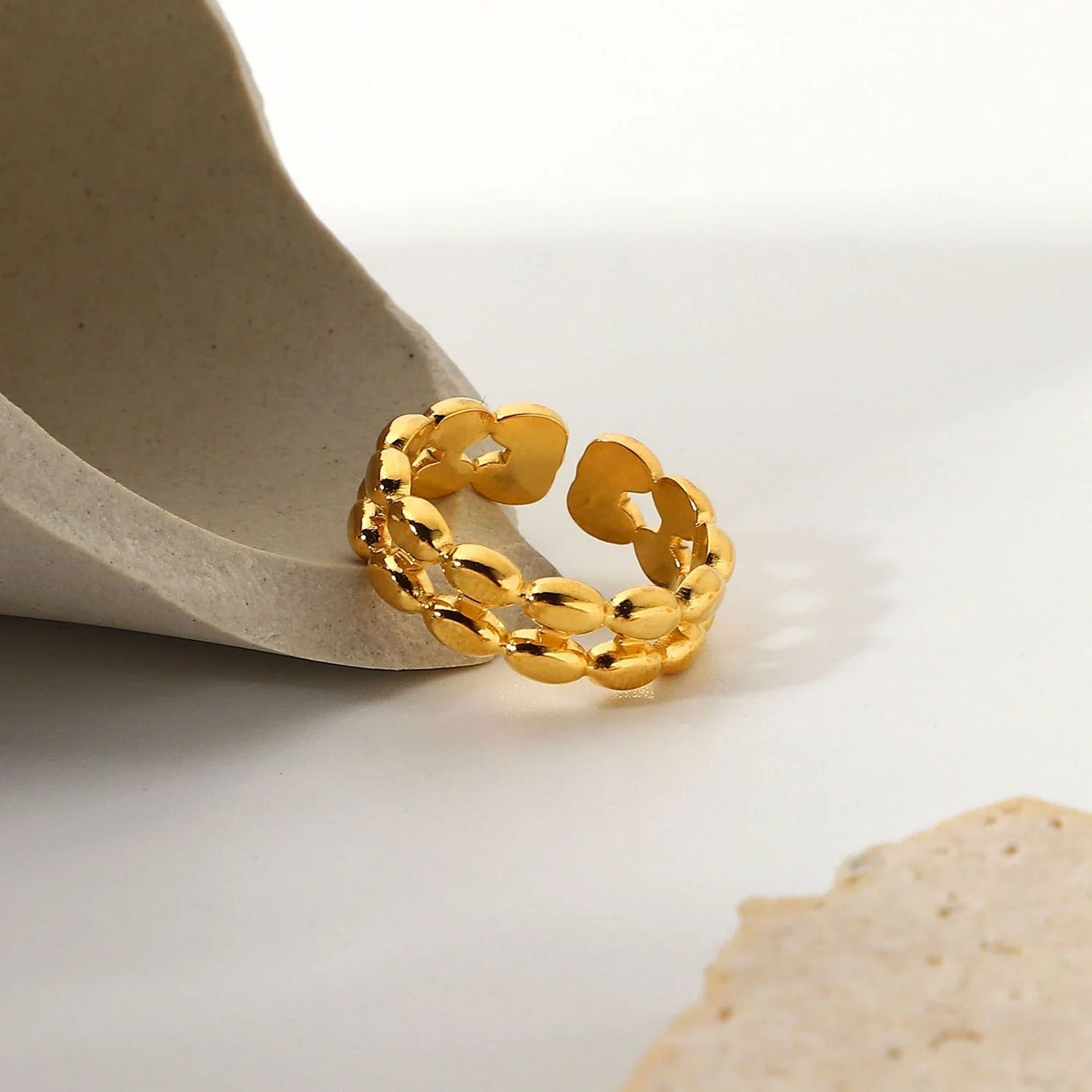 [Gaonasi]Maggie Gold Ring