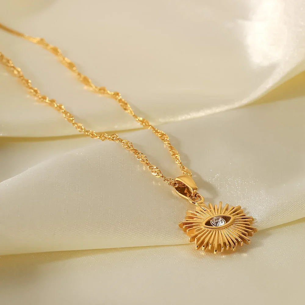 [Gaonasi]Solana Gold Necklace