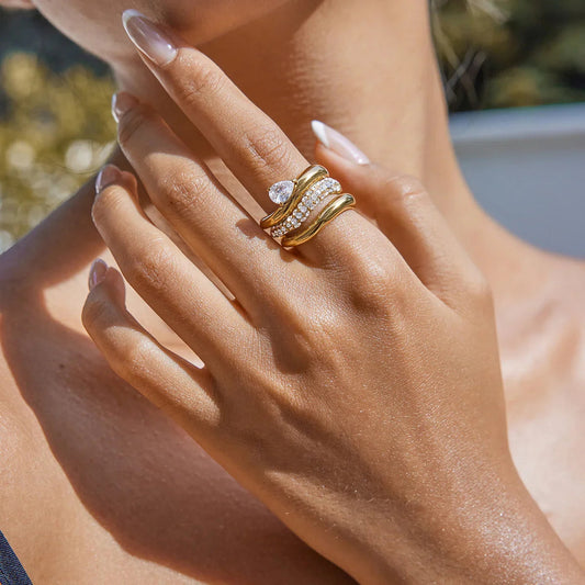 [Gaonasi]Noemi Curated Ring Stack Collection