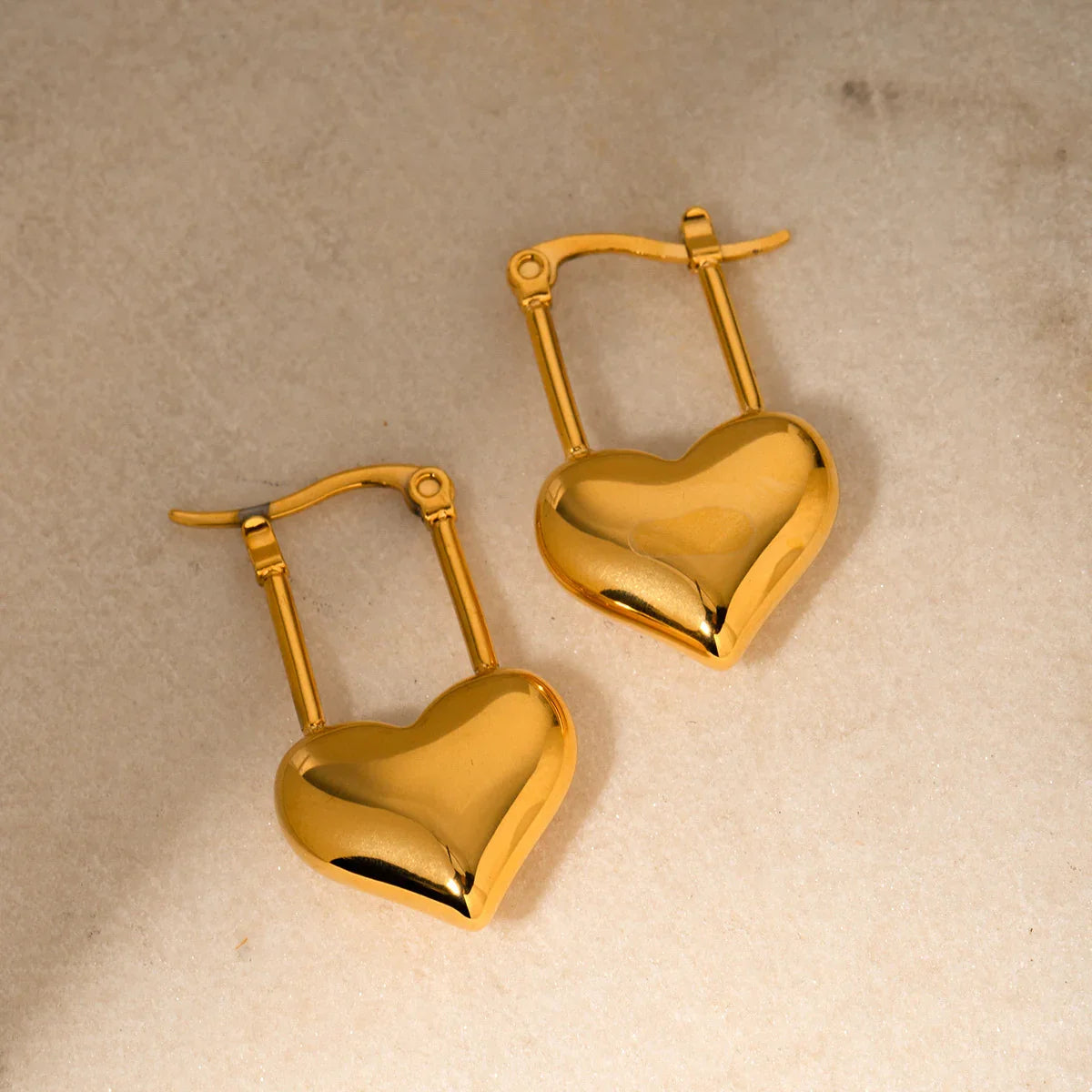 [Gaonasi]Jessamine Heart Earrings