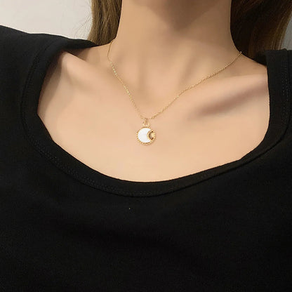 [Gaonasi]Brooklyn Freshwater Pearl Necklace