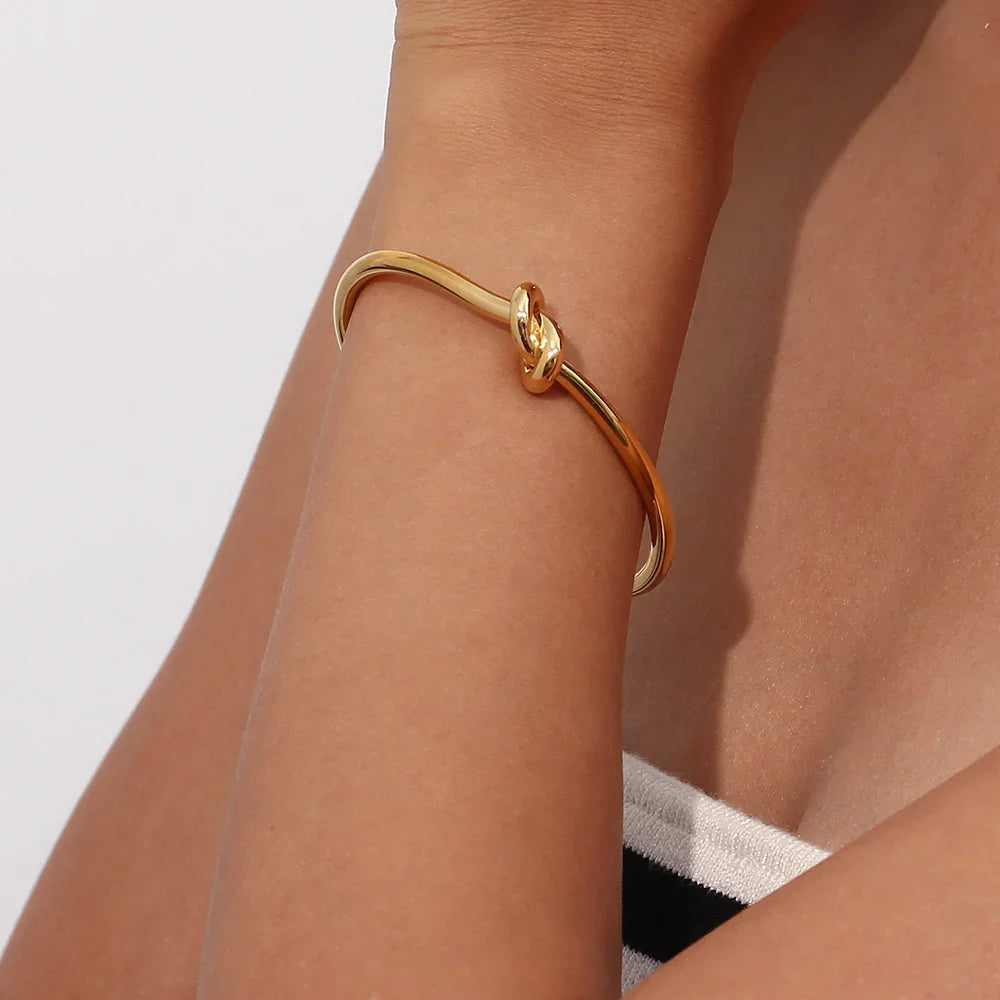 [Gaonasi]Louisa Gold Bangle