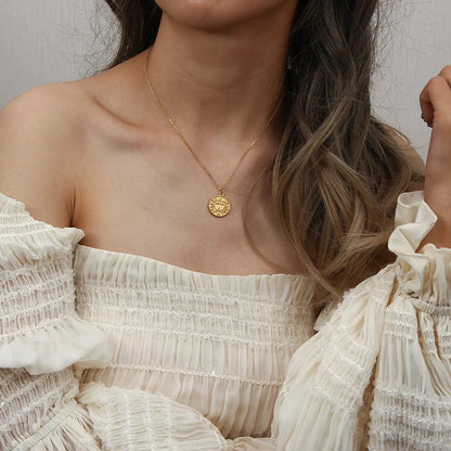 [Gaonasi]Soleil Gold Necklace