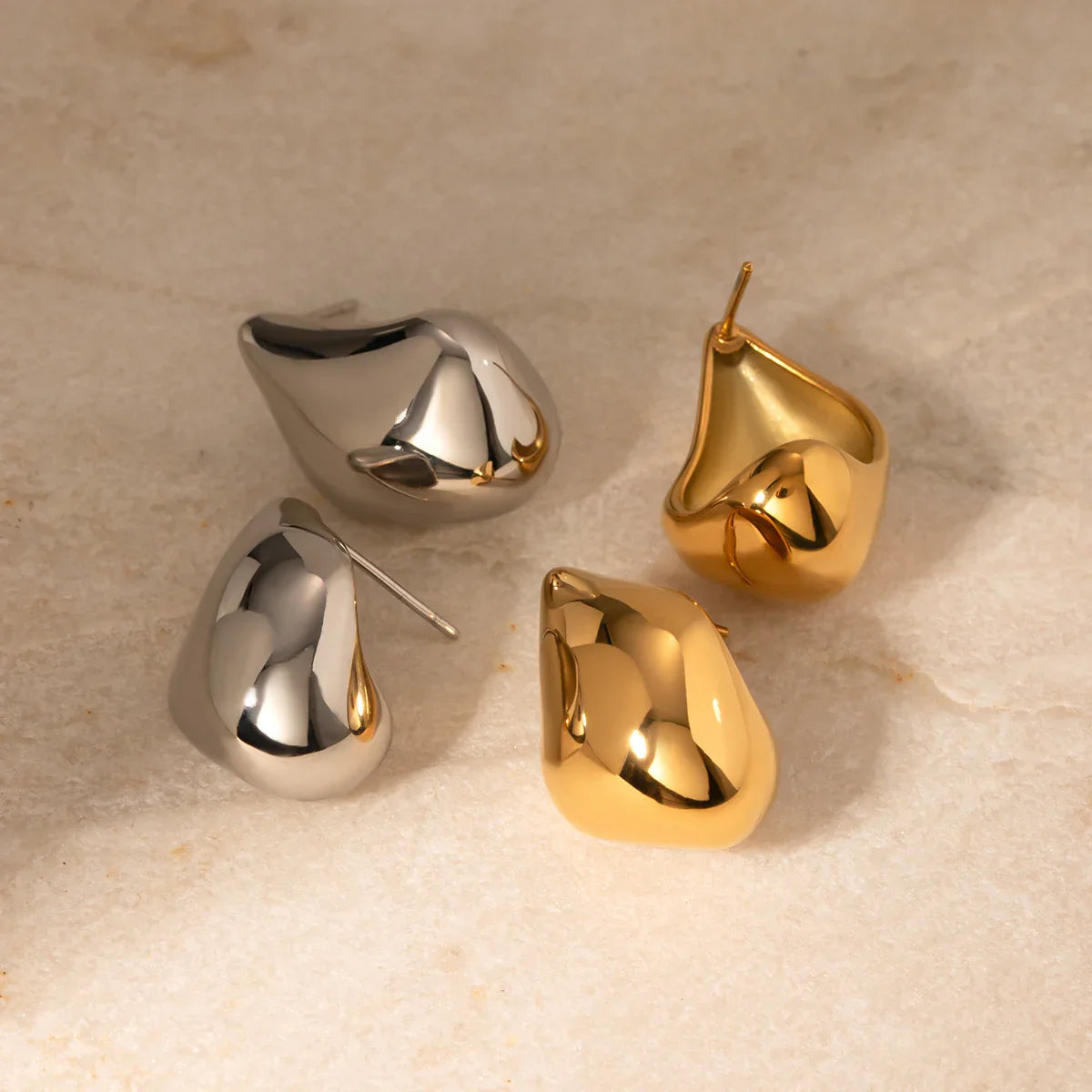 [Gaonasi]Amelie Gold Earrings