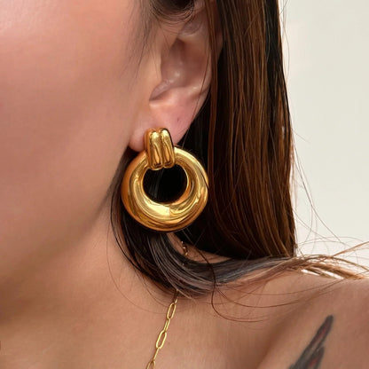[Gaonasi]Lynora Gold Earrings