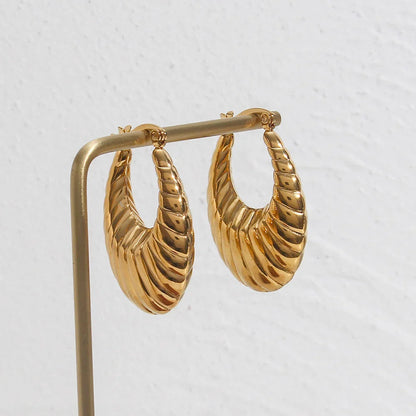 [Gaonasi]Camila Croissant Earrings