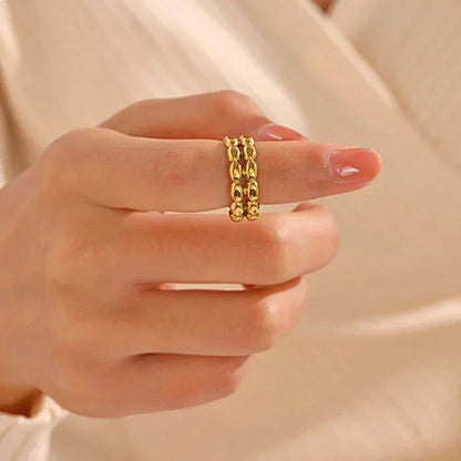 [Gaonasi]Maggie Gold Ring