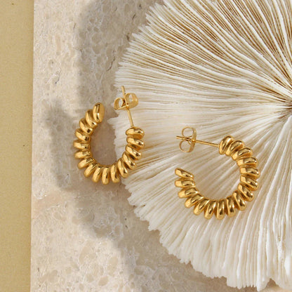 [Gaonasi]Brynlee Twisted Earrings