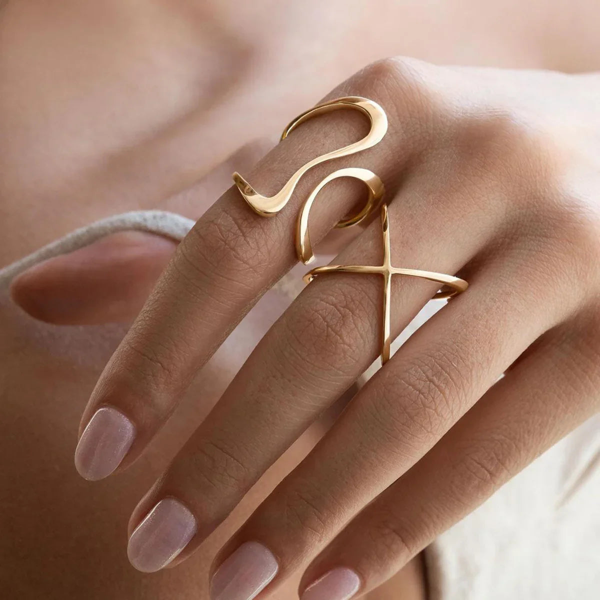 [Gaonasi]Mosaic Gold Ring