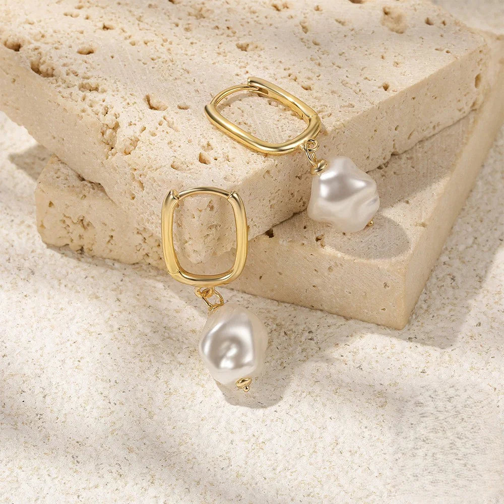 [Gaonasi]Denise Freshwater Pearl Earrings