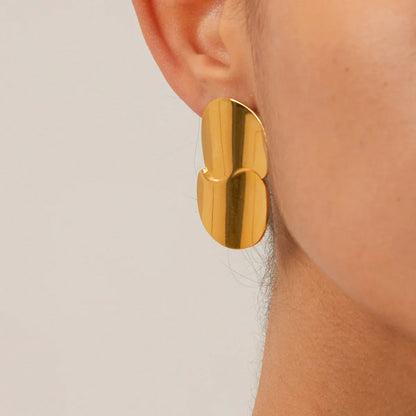 [Gaonasi]Mireille Gold Earrings