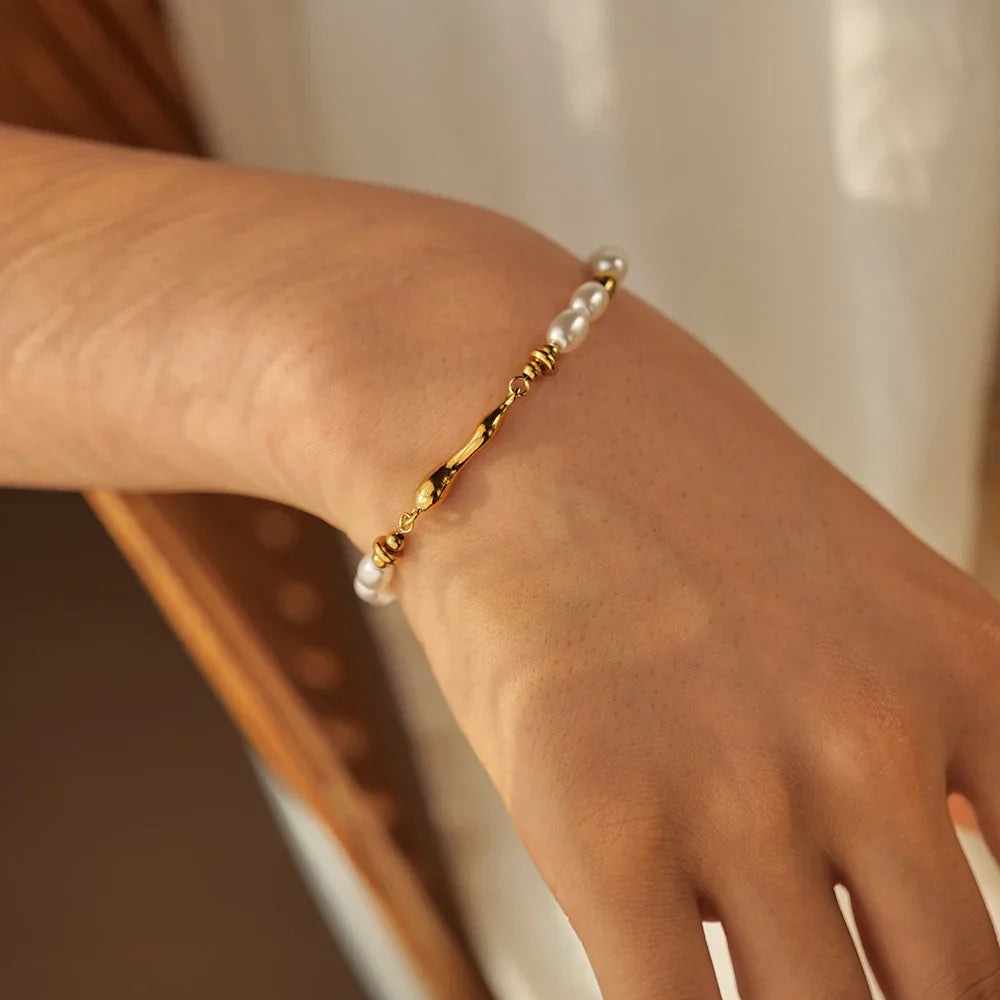 [Gaonasi]Celina Freshwater Pearl Bracelet