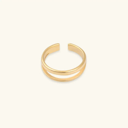 [Gaonasi]Olivia Layered Gold Ring
