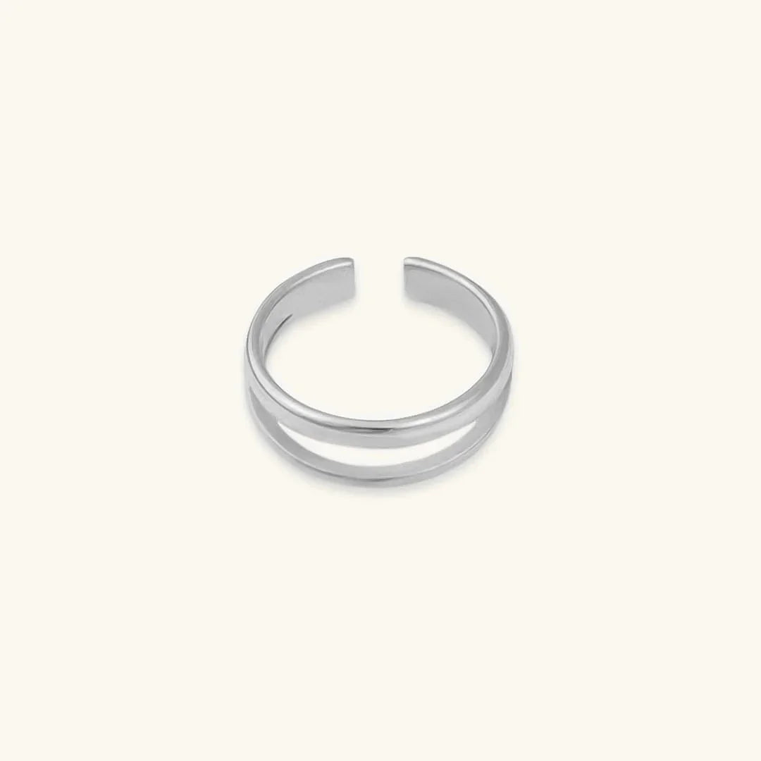 [Gaonasi]Olivia Layered Gold Ring