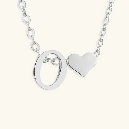 [Gaonasi]Ria Initial Letter Gold Necklace
