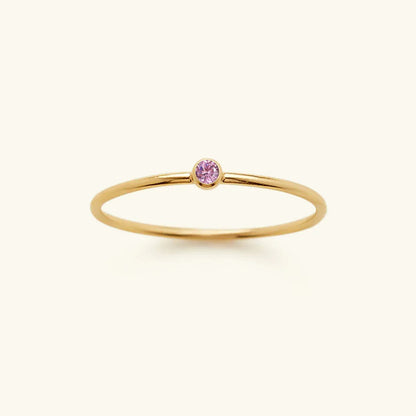 [Gaonasi]Amelia Birthstone Stacker Ring