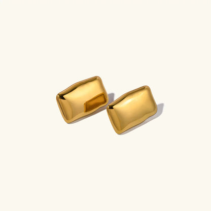 [Gaonasi]Olive Gold Earrings