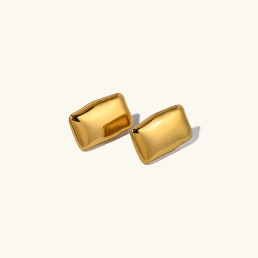 [Gaonasi]Olive Gold Earrings