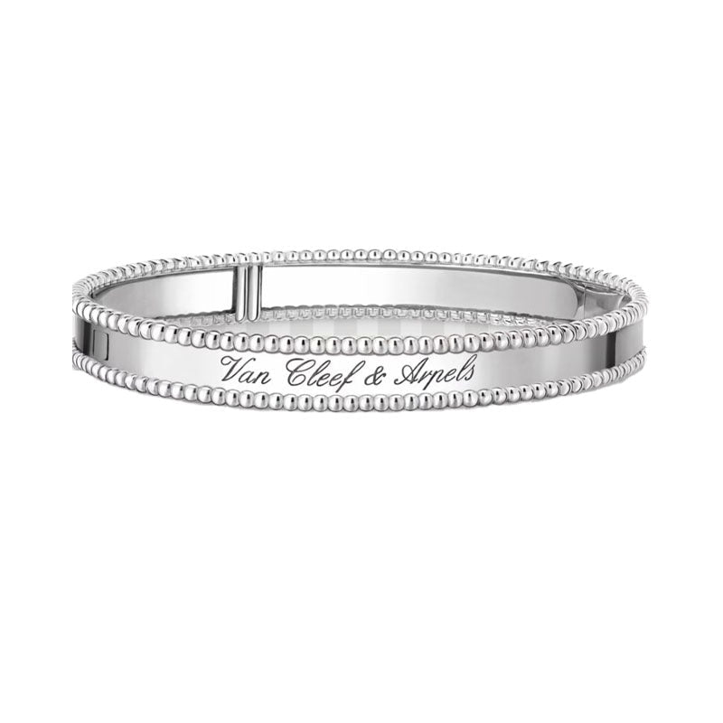 [Cadisa]CLOVER PERLEE BRACELET SIGNATURE ENGRAVING SERIES
