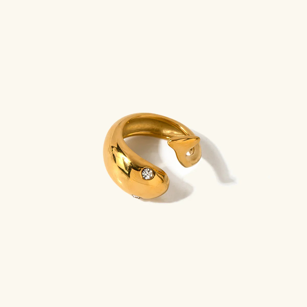 [Gaonasi]Etta Gold Serpent Ring