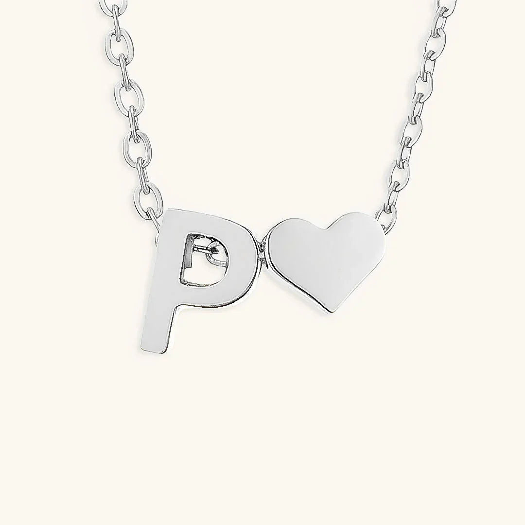 [Gaonasi]Ria Initial Letter Gold Necklace