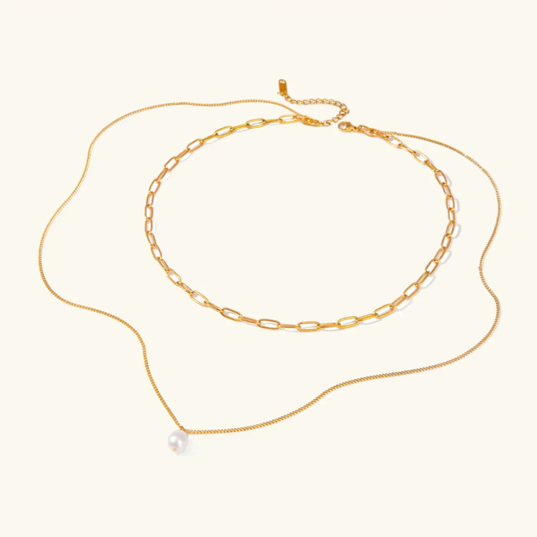 [Gaonasi]Undine Freshwater Pearl Necklace
