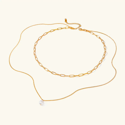 [Gaonasi]Undine Freshwater Pearl Necklace