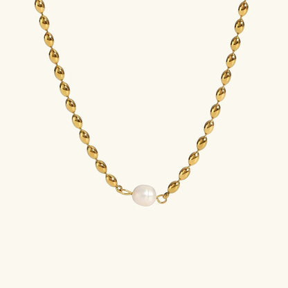 [Gaonasi]Neptune Freshwater Pearl Necklace
