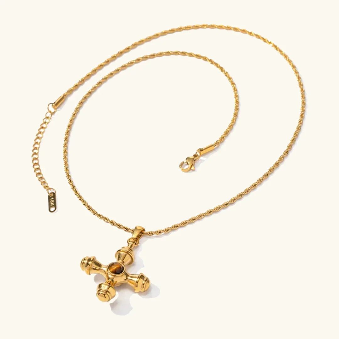 [Gaonasi]Della Gold Necklace