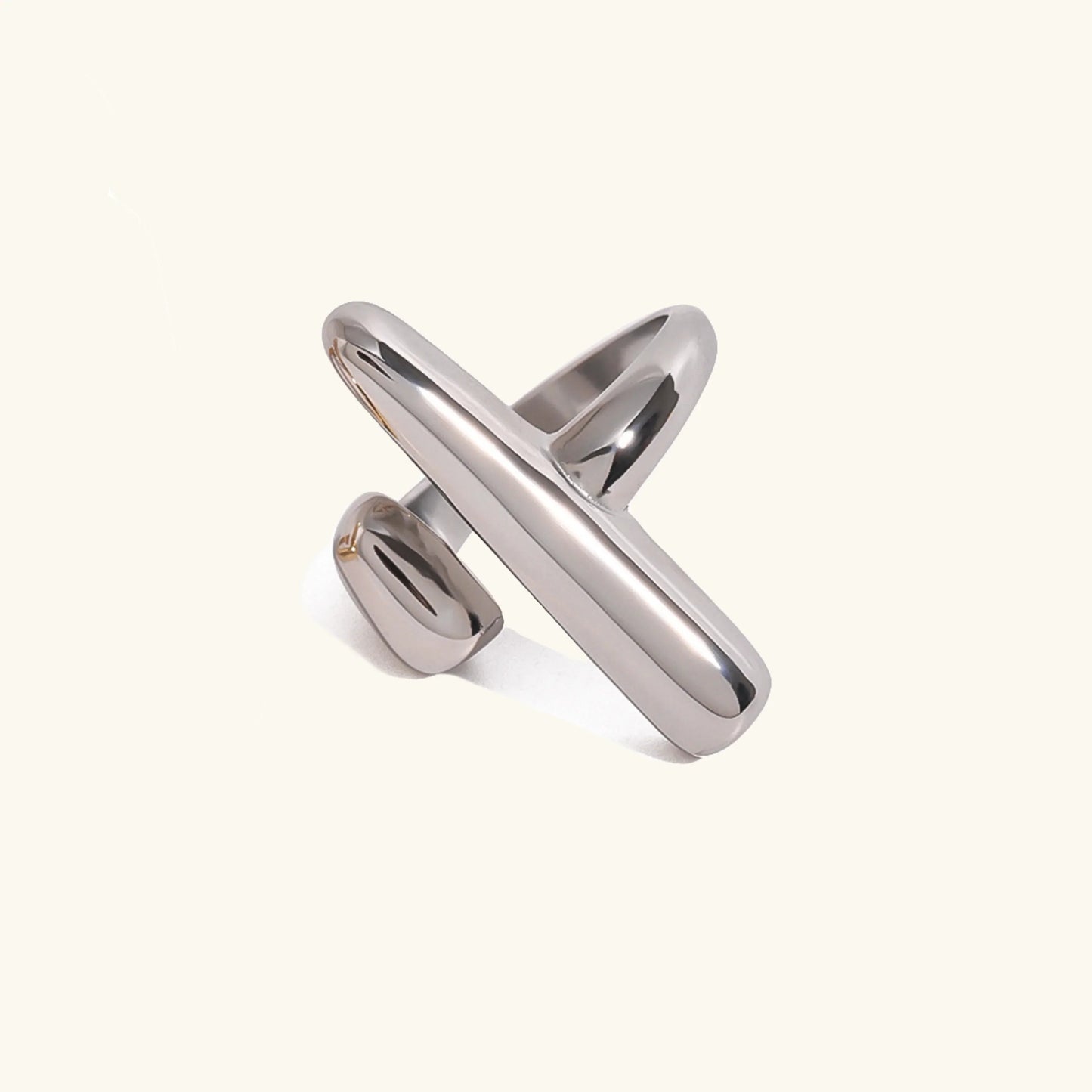 [Gaonasi]Seraphina Contemporary Gold Ring