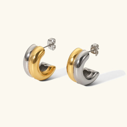 [Gaonasi]Henrietta Gold Earrings