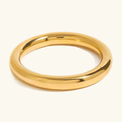 [Gaonasi]Lina Smooth Gold Bangle