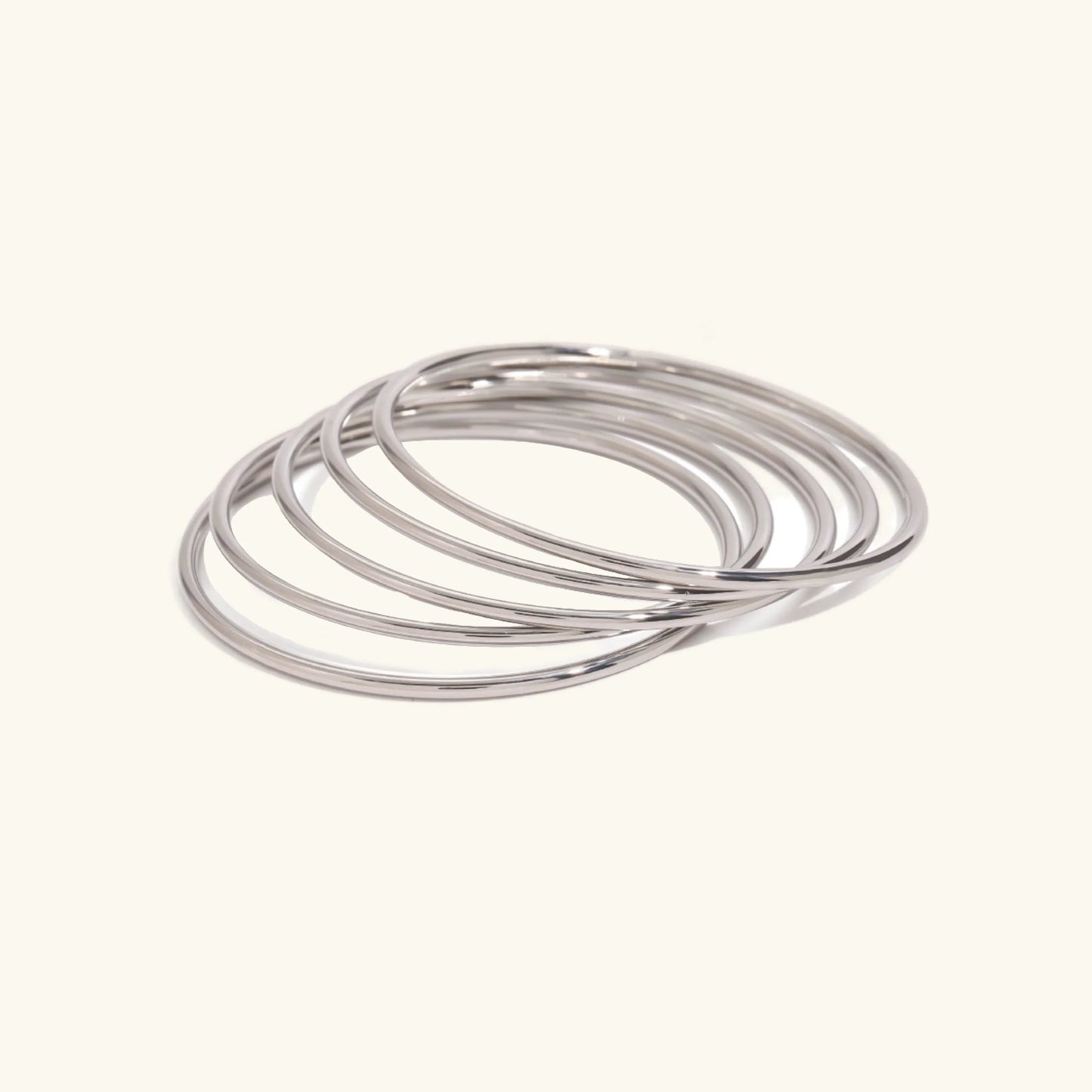 [Gaonasi]Shannon Gold Bangle Set