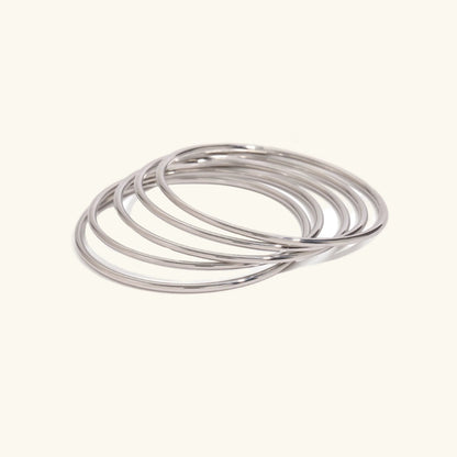 [Gaonasi]Shannon Gold Bangle Set