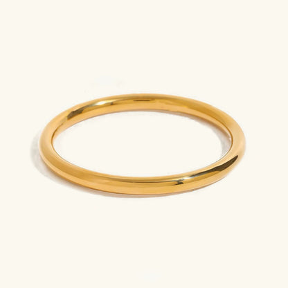[Gaonasi]Lina Smooth Gold Bangle